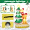 7 Feet Inflatable Christmas Tree with 7 Internal LED Lights and Built-in Fan